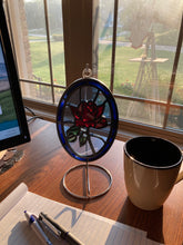 Load image into Gallery viewer, Handcrafted Rose Suncatcher