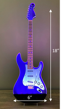 Load image into Gallery viewer, Electric Guitar #1 Light Display - Inspired by the Fender Stratocaster