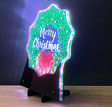 Load image into Gallery viewer, Christmas Wreath Light Display