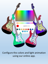 Load image into Gallery viewer, Electric Guitar Light Display
