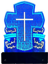 Load image into Gallery viewer, Prayer Cross Light Display