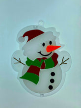 Load image into Gallery viewer, Snowman Sun Catcher
