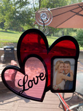 Load image into Gallery viewer, Heart-Shaped Suncatcher with Built-In Picture Frame
