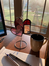 Load image into Gallery viewer, Heart-Shaped Suncatcher with Built-In Picture Frame
