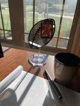 Load image into Gallery viewer, Football Suncatcher with Built-In Picture Frame
