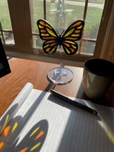 Load image into Gallery viewer, Handcrafted Acrylic Butterfly Sun Catcher
