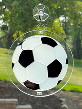 Load image into Gallery viewer, Soccer Sun Catcher
