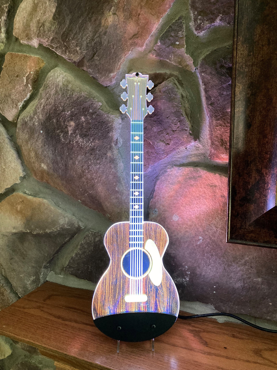 Acoustic Guitar Light Display
