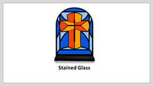 Load image into Gallery viewer, Stained Glass Cross
