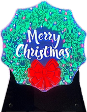 Load image into Gallery viewer, Christmas Wreath Light Display
