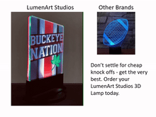 Load image into Gallery viewer, Buckeye Nation 3D Lamp
